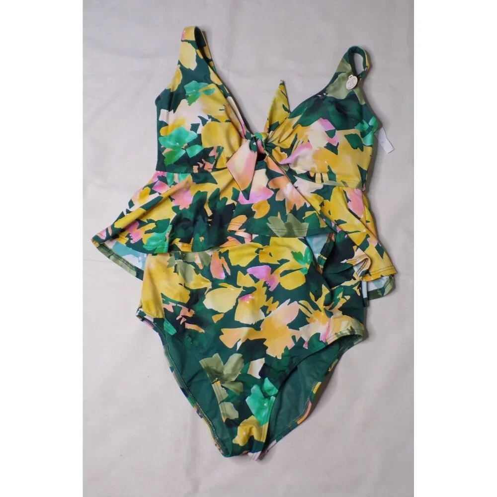 🆕 ARTESANDS De L'Hortus Chagall Ruffle One Piece Swimsuit 10+ - Picture 4 of 7